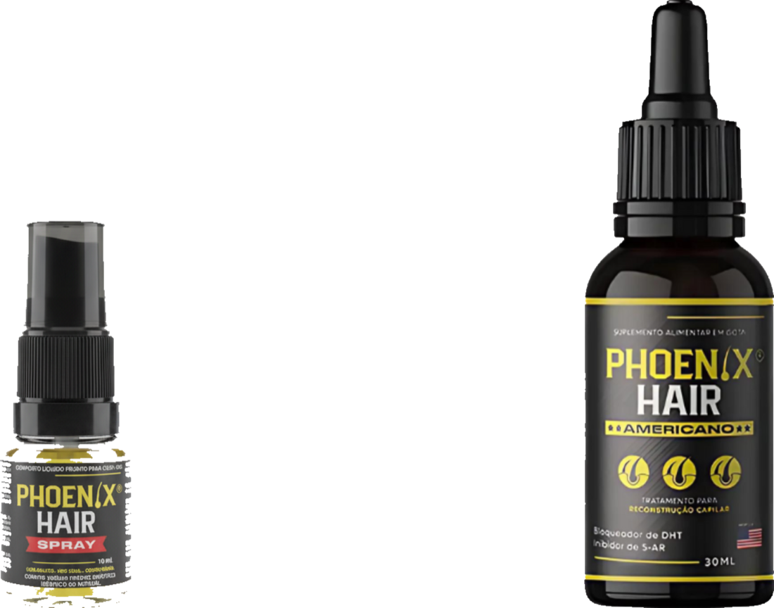 Phoenix Hair Gotas e Spray sublingual