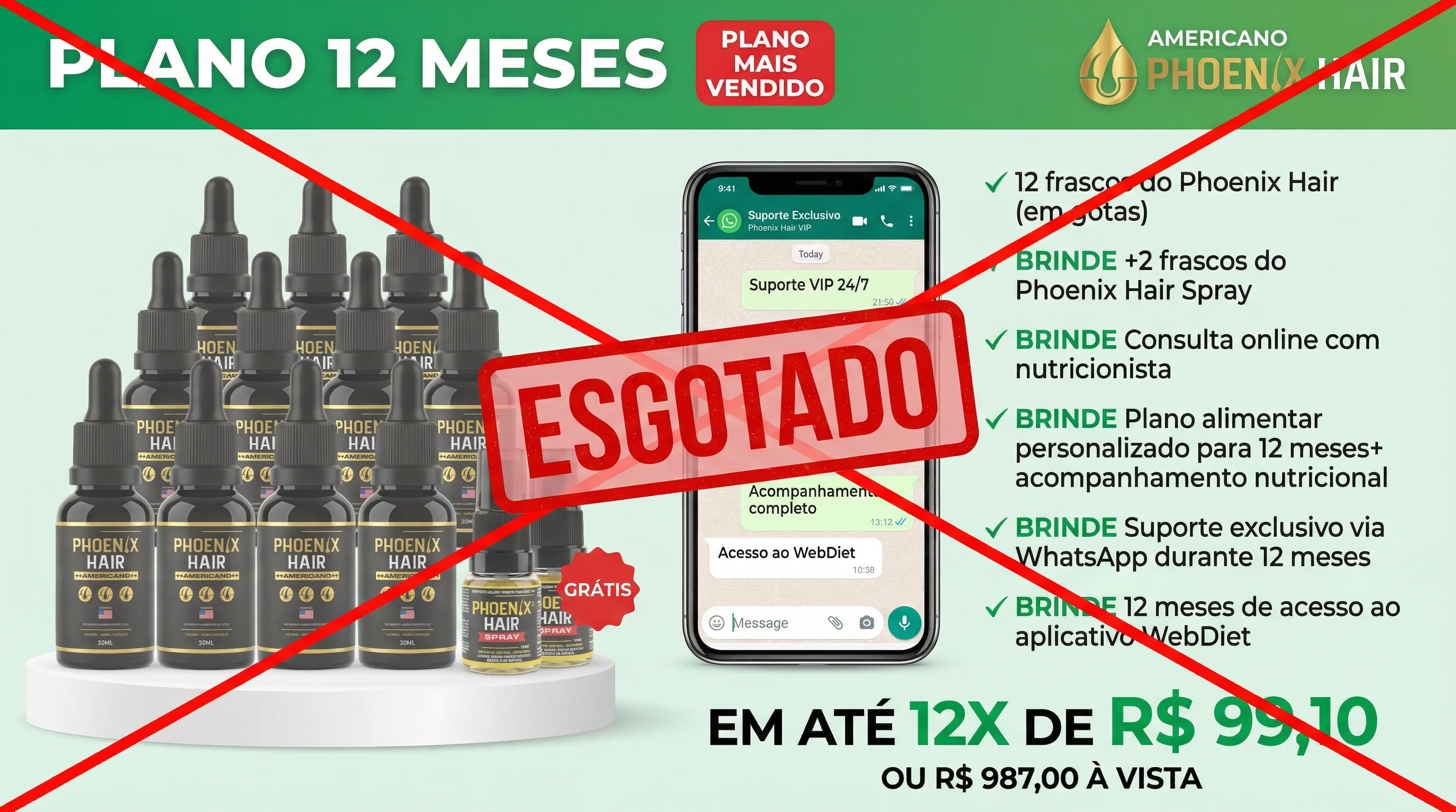 Plano 12 Meses - Consulte Disponibilidade